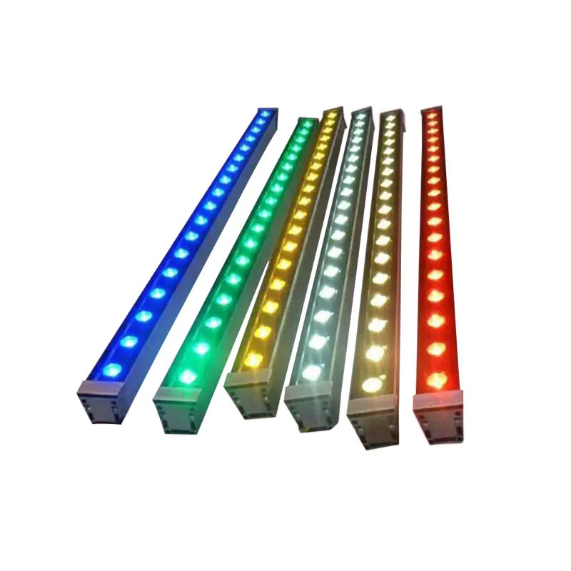 IP67 Waterproof Linear LED Bar Light for Building 18W 24W 36W RGB LED Wall Washer Light