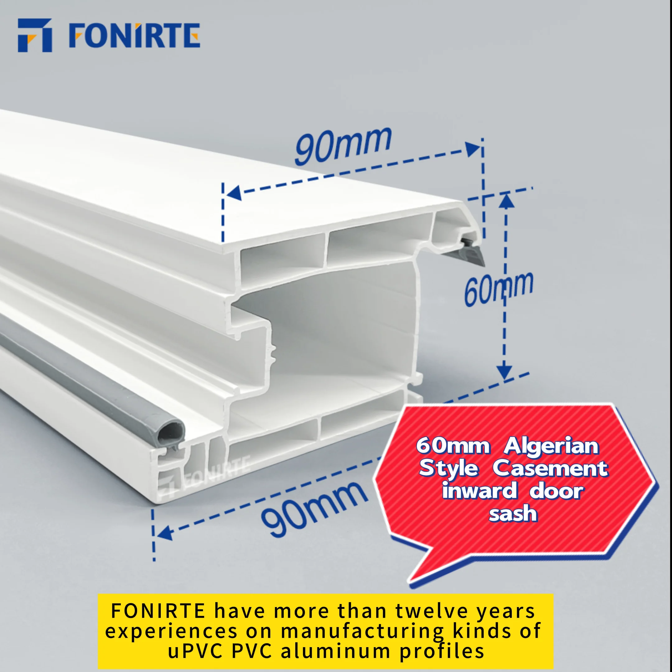 Upvc Window Profile Extrusion Machine Upvc Profiles Manufacturer 100