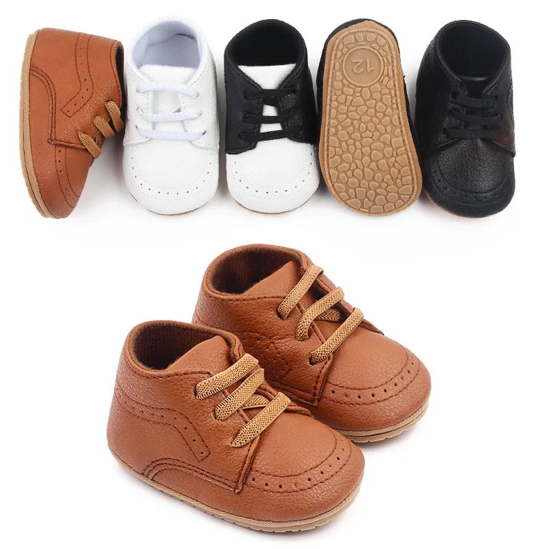 2025 New Arrival British Style Boys' Moccasins Shoes Solid Color Dress Shoes for Spring Autumn manufacture
