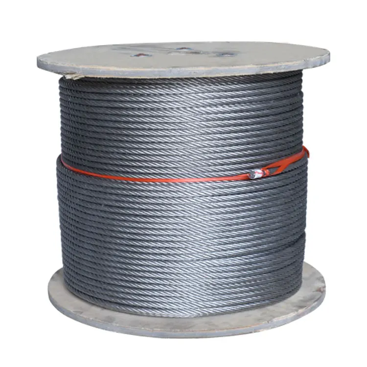 Cuerda de alambre ss 316 304 Cable de acero inoxidable 7x7 7x19 Cuerda de alambre de acero de 10 mm