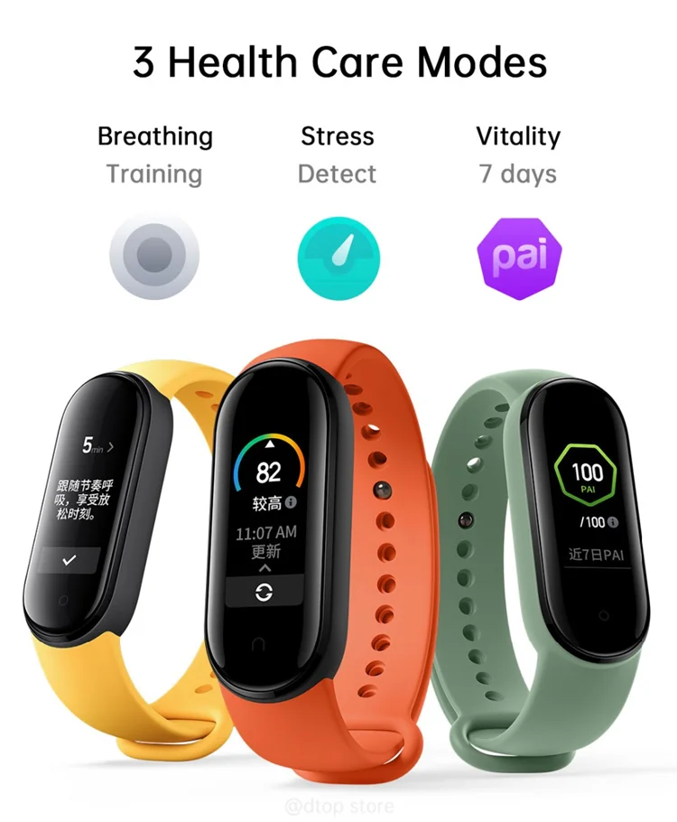 Original Global version Xiaomi Mi Band Smart Watch Bands M5