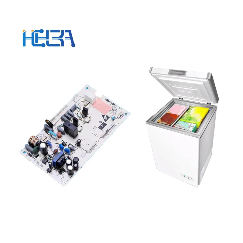 PCB Commercial Refrigerator Freezer PCB Controls Prototype Box Electronics Components Assembly