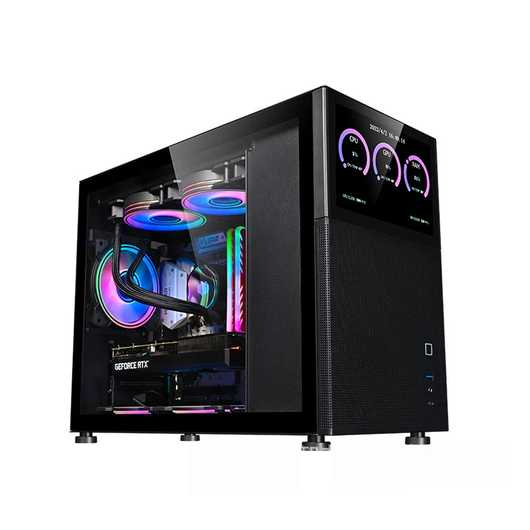2024 Gaming PC Cabinet - Stylish Full Tower Mid Tower Case for