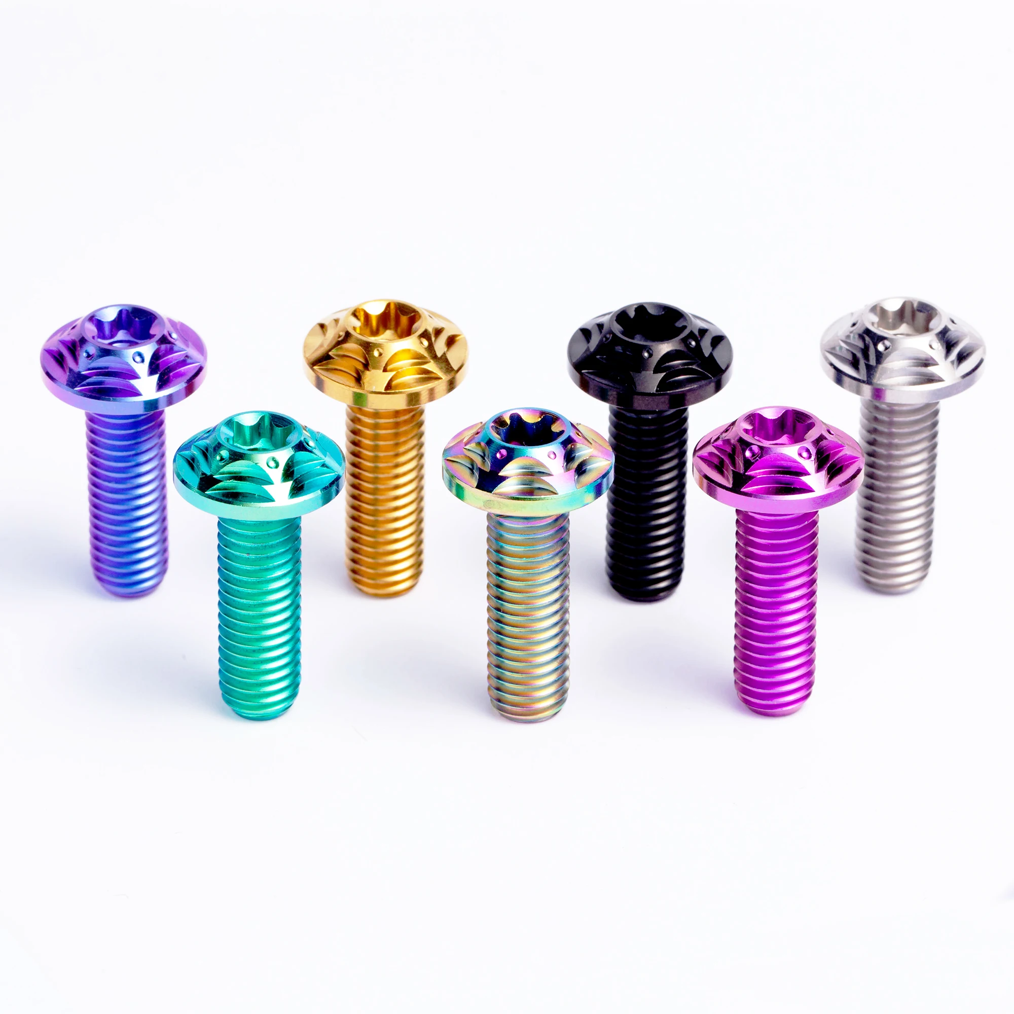 BST-TI M6/M8/M10 Gr5 Titanium Bolts Titanium Screws Ti Disc Bolts for Bike  Motorcycle