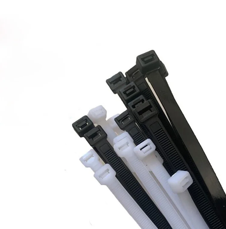 Производство продукта горячая Распродажа пластиковая нейлоновая кабельная стяжка цена