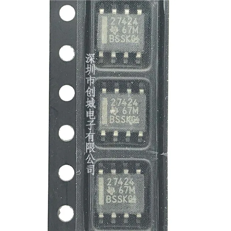 Industrial Control Chips 50 Pcs UCC27424DGNR MSOP-8 IC Chips - Dual 4 ...