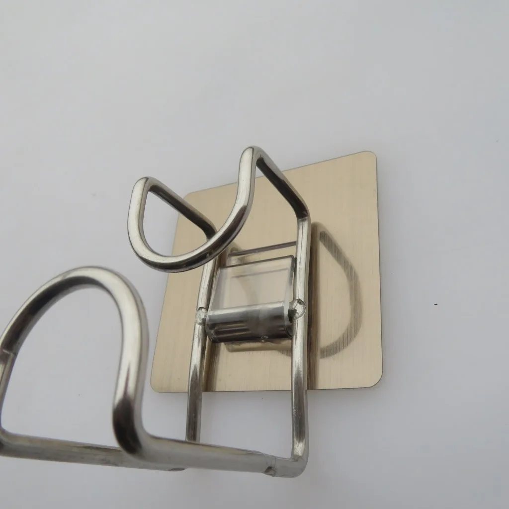 Traceless Patch Flat Buckle Buckle Solid Claw Buckle Stainless Steel Shelving u Shape Strong Traceless Accessories manufacture