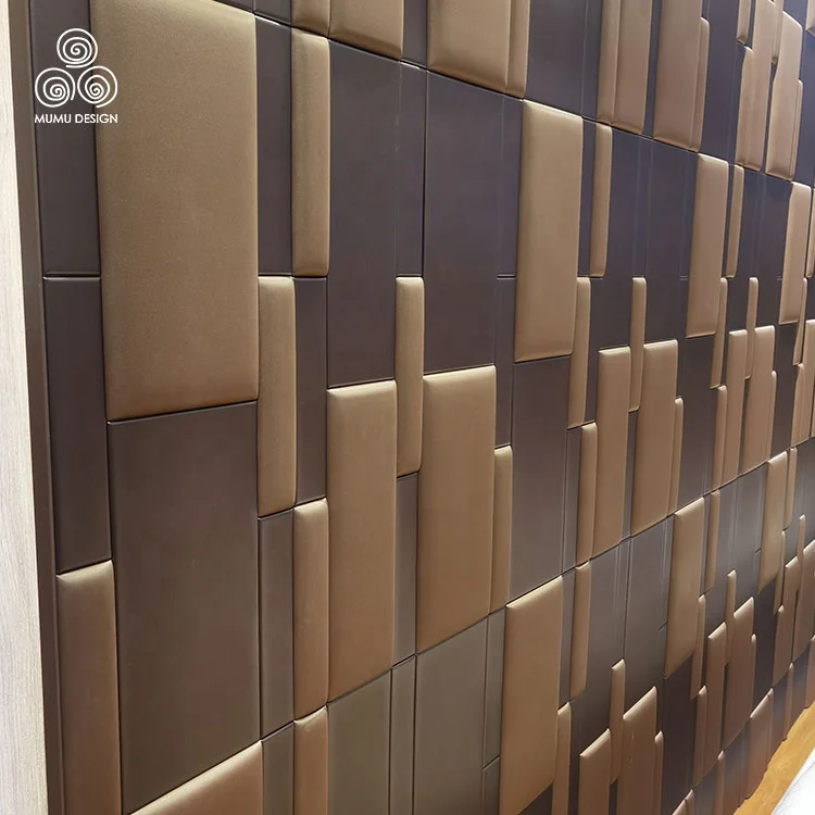 MUMU 3D Embossed Paintable Interior Coating Fluted Decor Textured MDF Colorful Decorative Wood Wall Board Panel