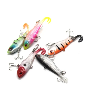Hessen 6.8cm 14g 5 Colors PVC Soft Lead Lure for Freshwater Salmon Bream Zander Sea Bass & Catfish Fishing – Soft Lure – view 3