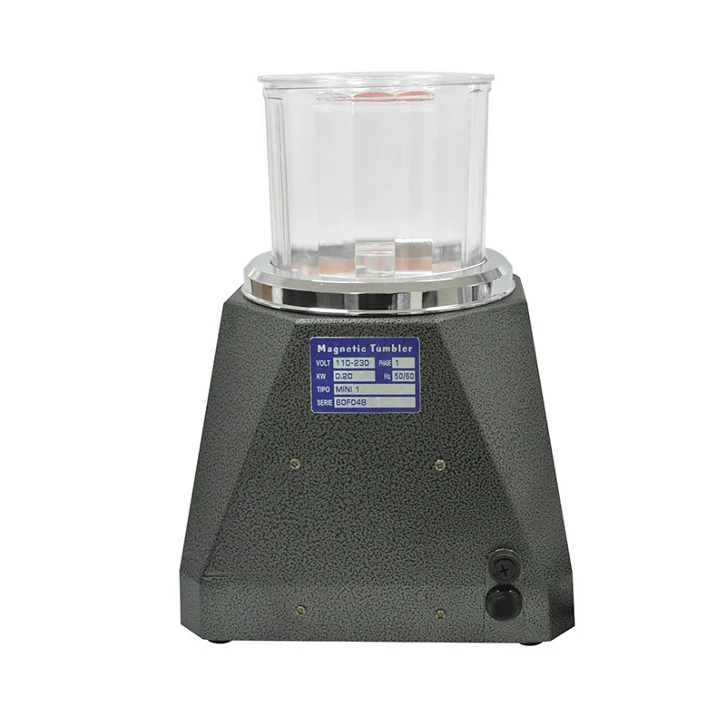 KT-100磁気タンブラー磁気ポリッシャー 4段階速度ジュエリーポリッシャー 220V 200WミニKT-100磁気タンブラーポリッシャージュエリーバフ