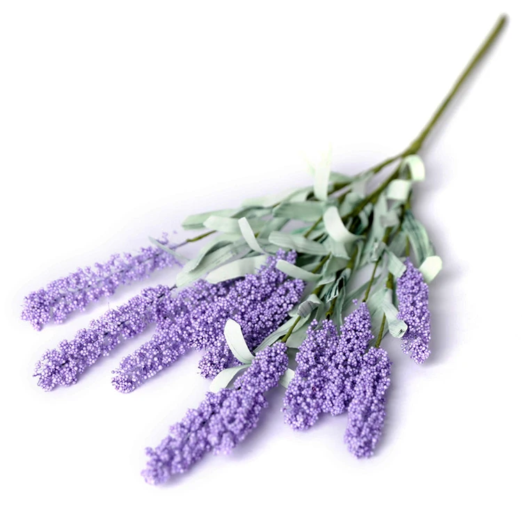 Flores Artificiales De Lavanda Sintética Para Decoración De  Dormitorio,Florero De 21 Pulgadas,12 Cabezas - Buy Artificial De Flor De  Lavanda,De De Flor De Lavanda,Falso Flores De Lavanda Product on 