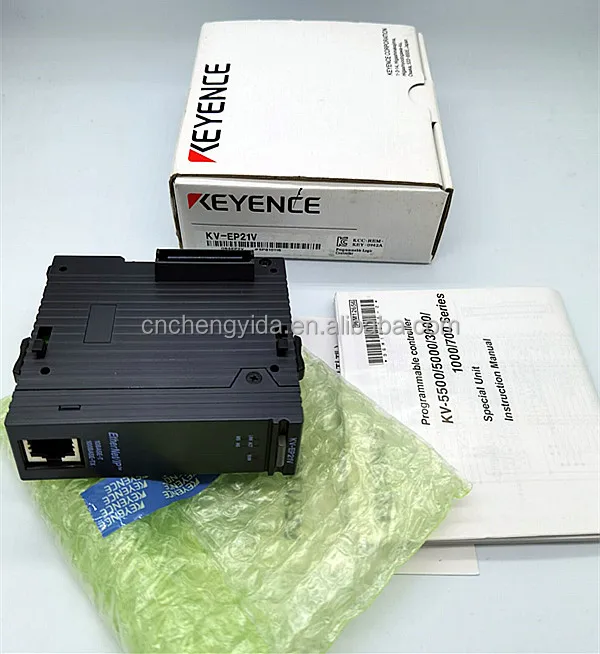 Keyence Plc Kv-ep21vプログラマブルコントローラーイーサネット/ipユニット新しいオリジナル - Buy Keyence  Kv-ep21v