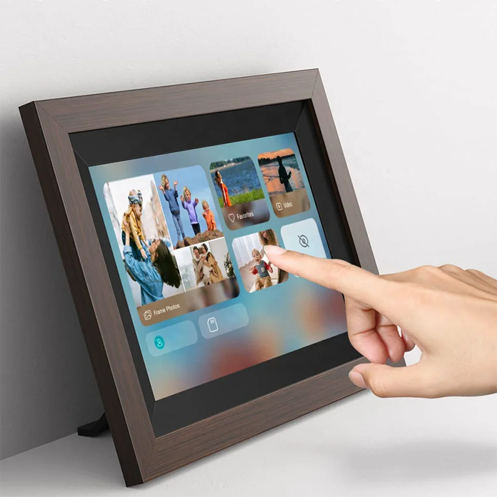 10.1" HD IPS Touch Screen Digital Picture Frame WiFi Sexy Send Picture Video Though Frameo App 16G 32GB