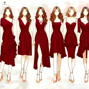 China High Quality Garment Factory OEM Wholesale Supplier Apparel Clothing Manufacturer Custom Women Dress With Your Brand Logo