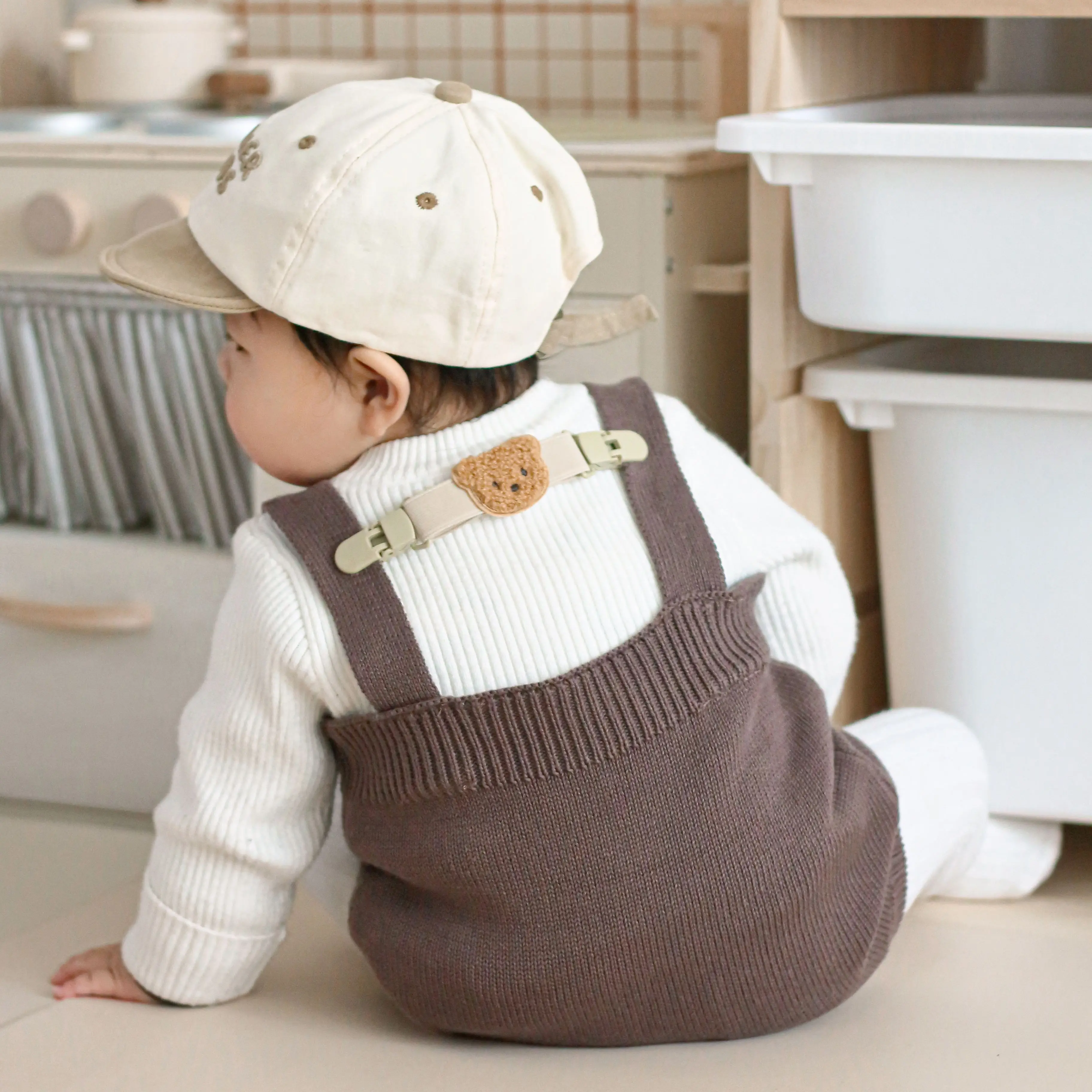 2023 Ins Korean Style New Arrival Cute Bear Baby Anti-drop Shoulder ...