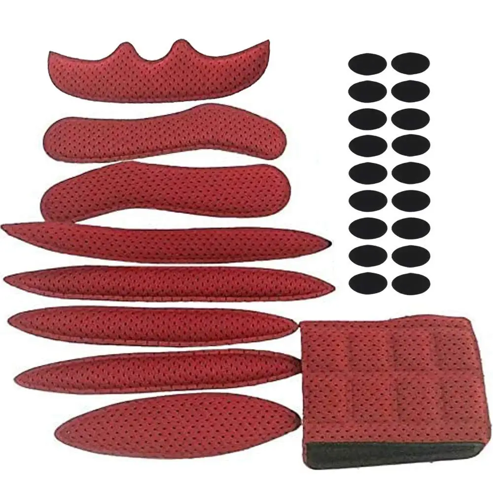 1 Set Safety Breathable Helmet Protection Foam Inner Padding Kits Chin