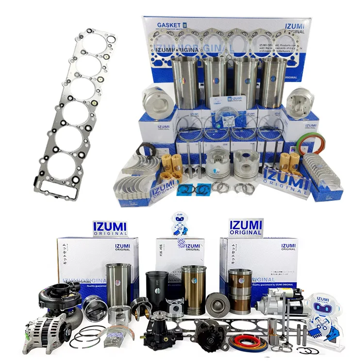 IZUMI ORIGINAL 6SD1 6SD1T Overhaul Rebuild Kit Diesel Engine Parts For ISUZU