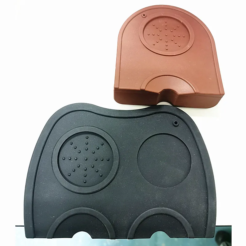 High Quality Silicone Espresso Tamper Mat Coffee Tampering Corner Mat Made for Baristas With Non-slippery Food Safe Silicone