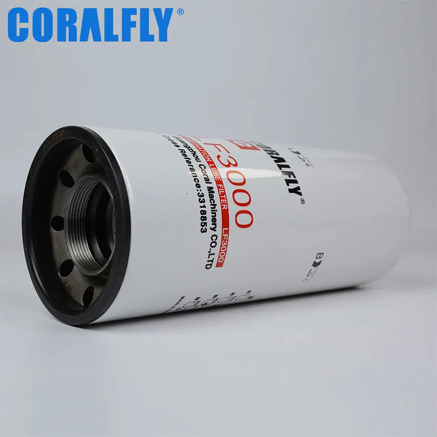 Детали двигателя грузовика Coralfly, смазочный масляный фильтр LF14009NN 143115 3318853 DBL7300 P553000 LF3000