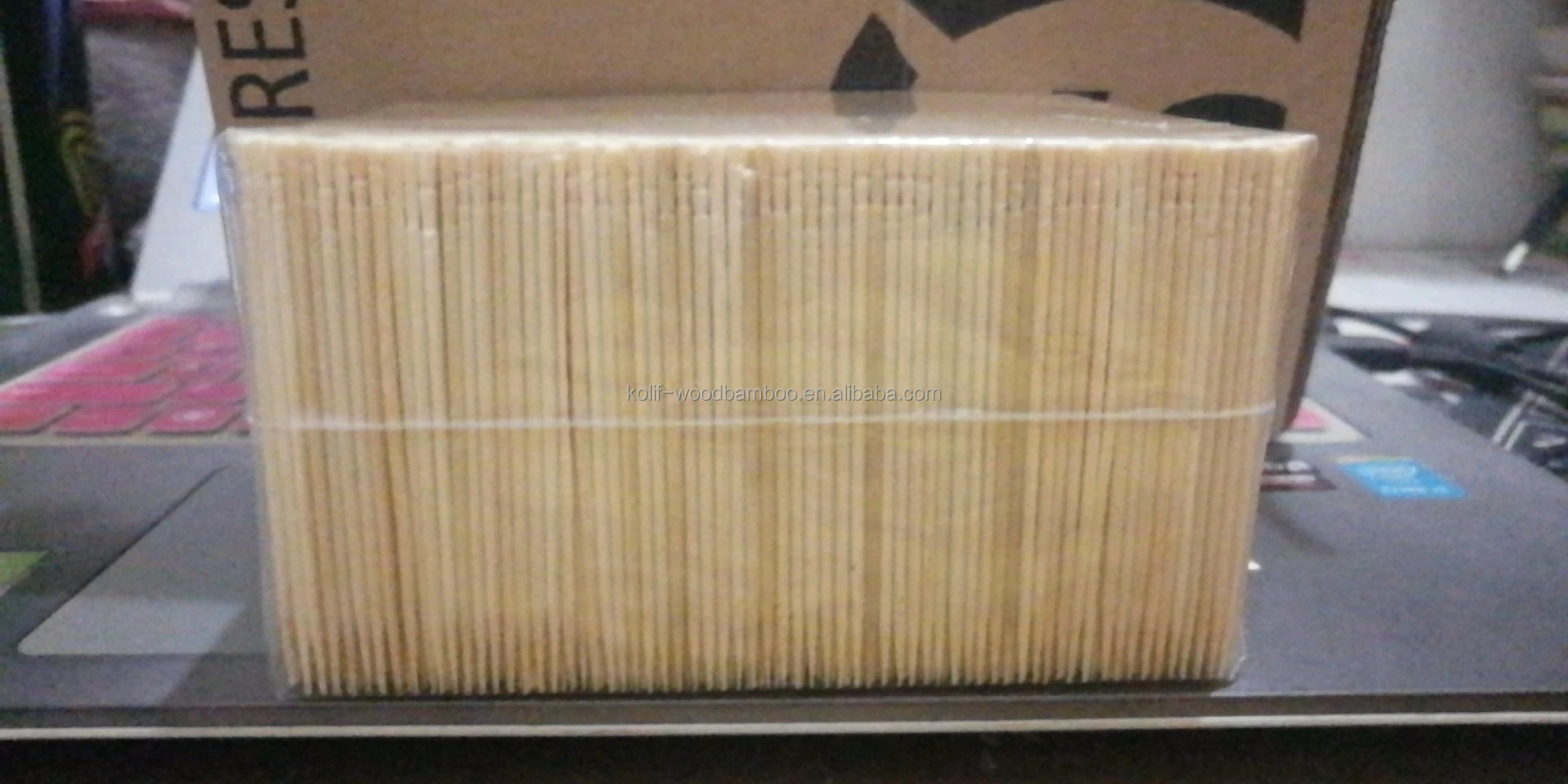 Ecofriendly Disposable Wooden Bamboo Dental Toothpick With Both End