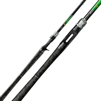 CHEERY New Arrival Carbon Cloth Carbon Fiber Fishing Rod Super Hard Spinning Casting Rod Reel Set – Hard Lure – view 3