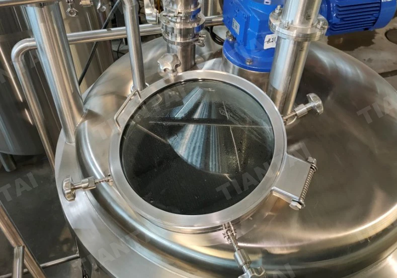 Turnkey 1000L Beer Brewing Equipment with Grain Miller, Brewhouse, Beer Fermenter, Bbt, Control, Cip