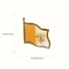 Vatican flag brooch