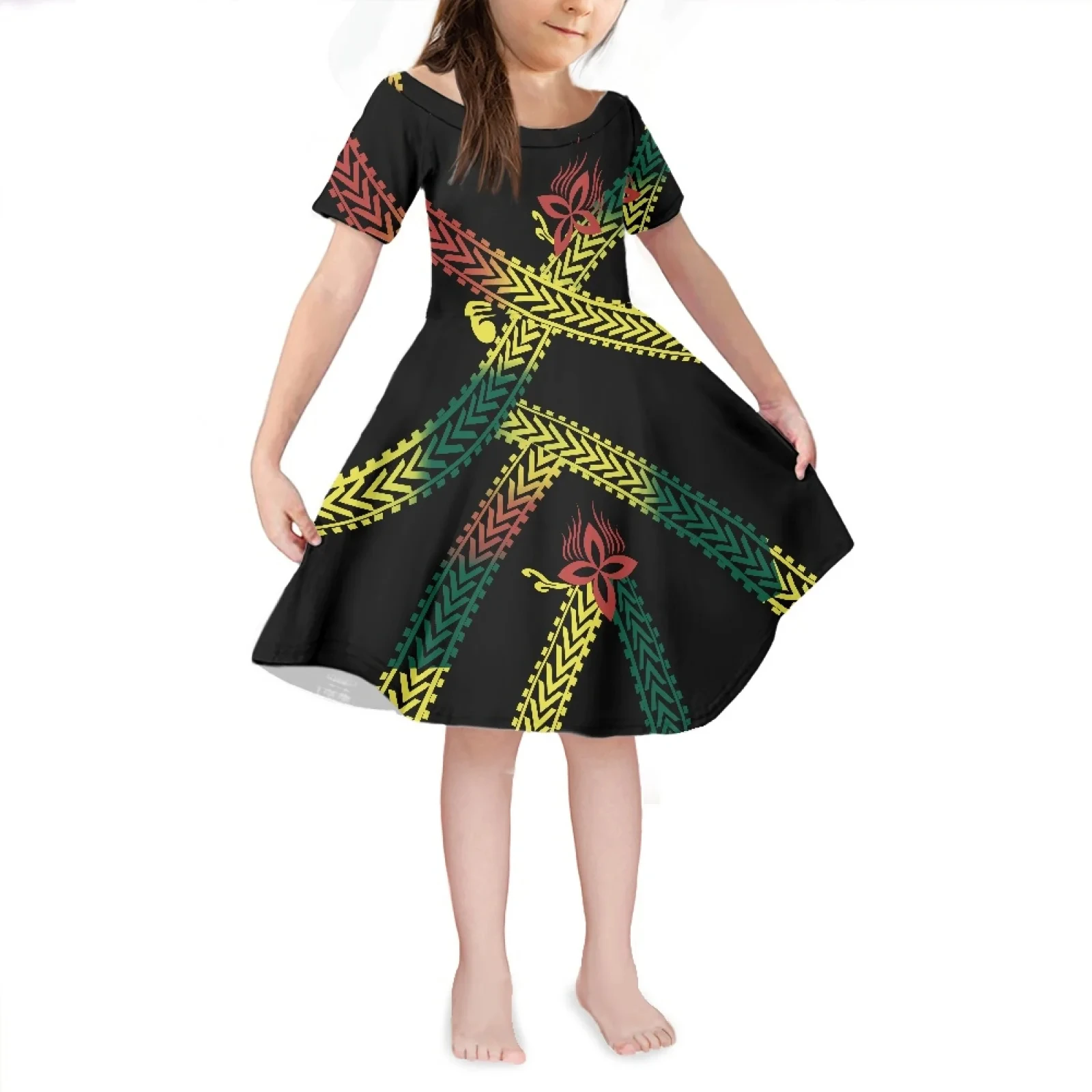 Polynesian Tribal Fijian Totem Dresses Tattoo Fiji Print Summer Kid Dress Holiday Beach Party Multicolor Luxury Fashion Clothing| Alibaba.com Polynesian Tribal Fijian Totem Dresses Tattoo Fiji Print Summer Kid Dress Holiday Beach Party Multicolor Luxury Fashion Clothing| Alibaba.com