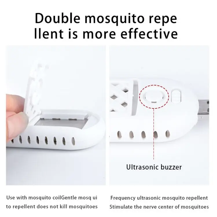 Портативный репеллент от комаров с питанием USB и аккумулятором Электрический для