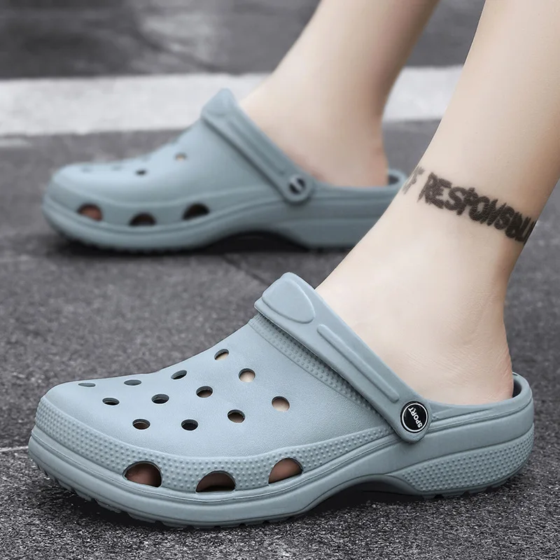 2023 Cheap Classic Summer Men Clogs Mules Unisex Custom Logo Garden