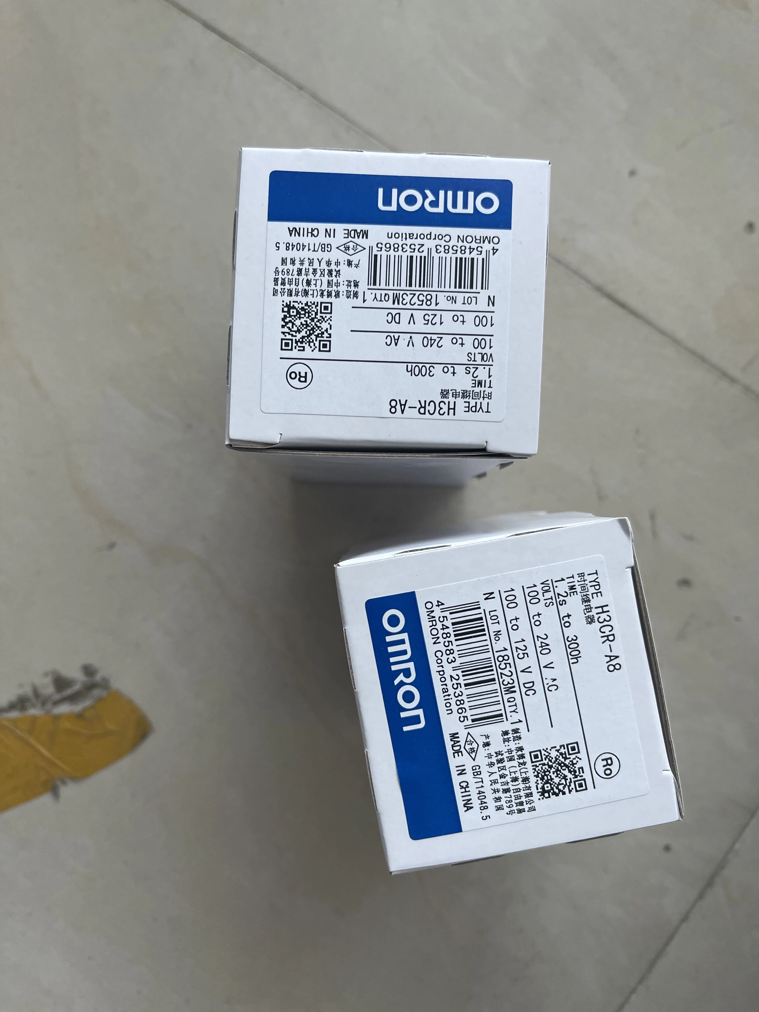 Omron Time Relay H3CR-A8