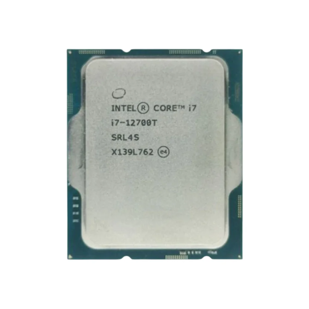 Intel I7-12700t Processor - 12 Cores, 20 Threads, 35W TDP