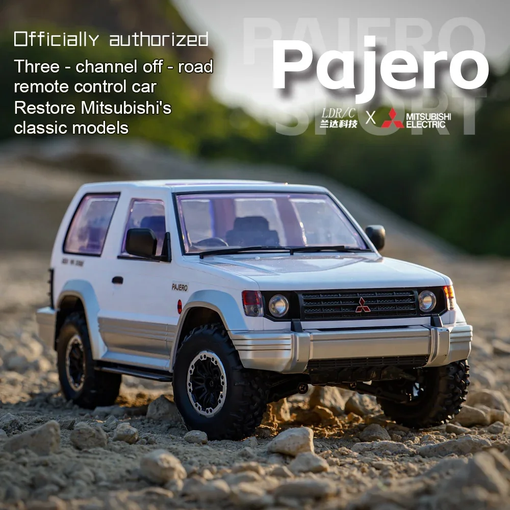 LDRC 1:14 RC SUV Trail Crawler PAJERO V24WG 1992 Licensed