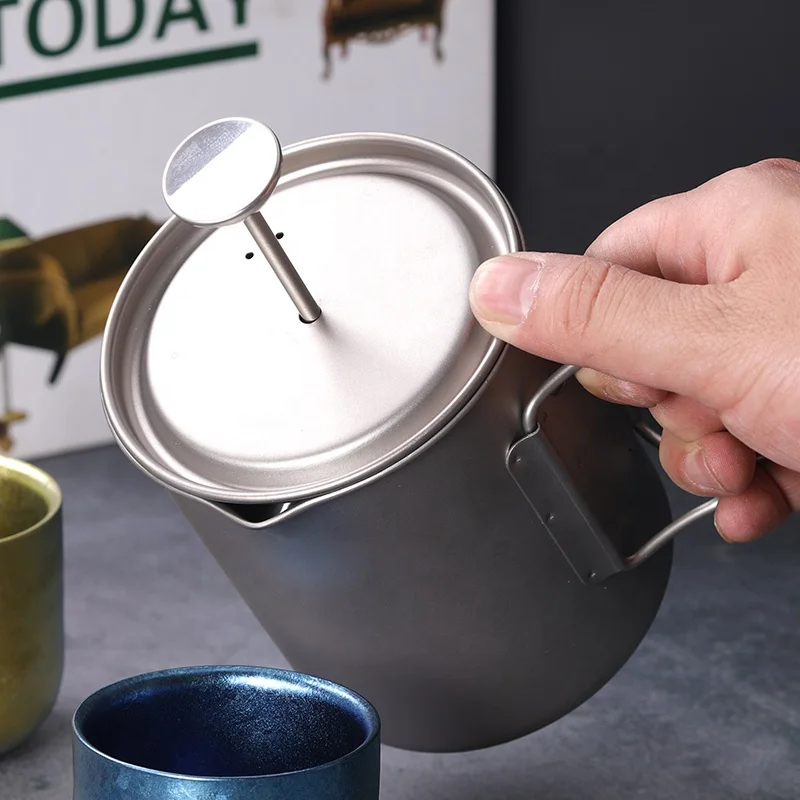 Lixada Tasse Camping Pot Ultralight à Piston Inoxydable avec Couvercle et Poignée Pliable pour Camping en Plein Air Randonnée Pédestre Lixada Tasse Camping Pot Ultralight à Piston Inoxydable avec Couvercle et Poignée Pliable pour Camping en Plein Air Randonnée Pédestre