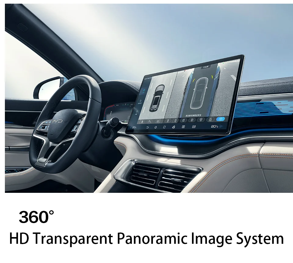 2023 BYD 605km Song Plus 87.04Kw.H Battery Ev Flagship Suv Ev Cars Champion