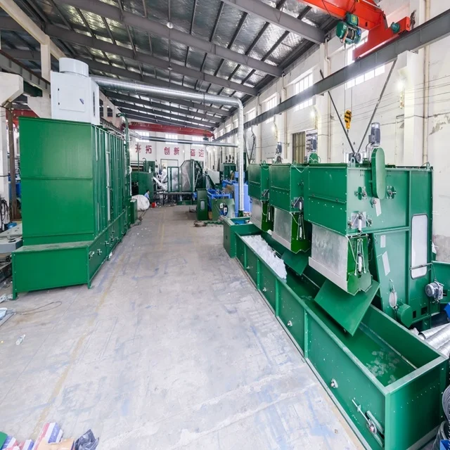 HONGYI Nonwoven Thermal Bonding Polyester Wadding Machine Stiff Wadding Making Machine
