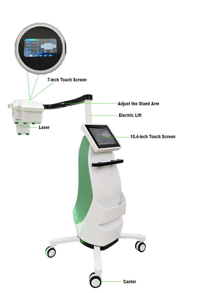 Noninvasive 10d cold laser fat remove machine green light Honkay