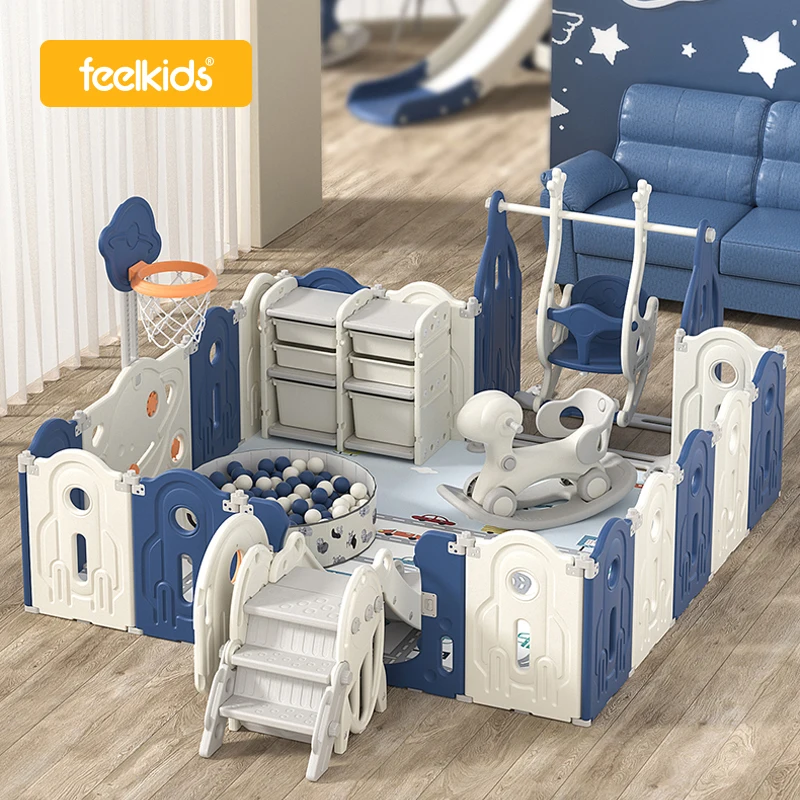 Factory Manufacturers Kids Products Toddler Play House Baby Ball Pool Playhouse Amusement Park Indoor Playground Equipment Set