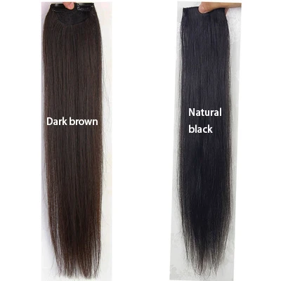 Bb Clip Real Hair Extension Piece For Ladies 3 Clip A Trackless Hair  Extension Invisible Thickening Can Perm And Dye Hair - Buy 3 Clip Una  Extensión De Cabello Sin Orugas Invisible