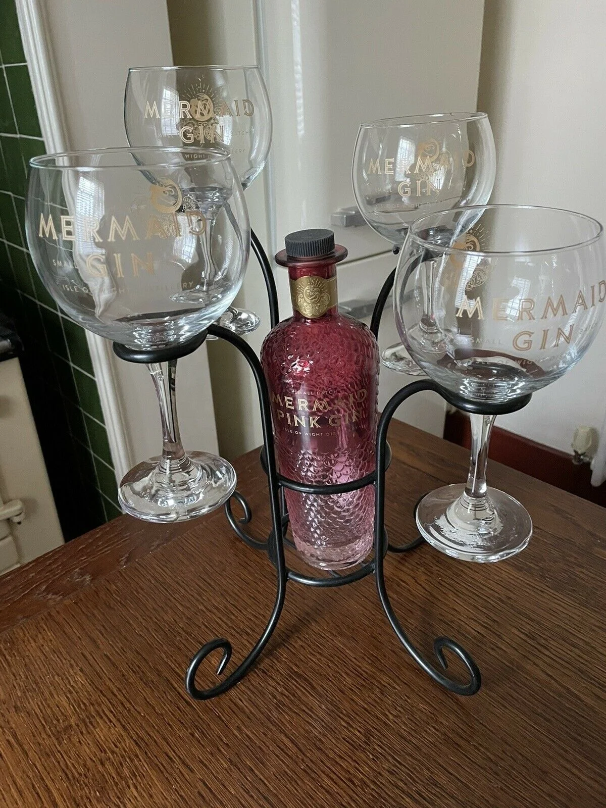 Cocktail Tree Stand Display for Wine Gin Liquor Glass Perfect for Serving  Party