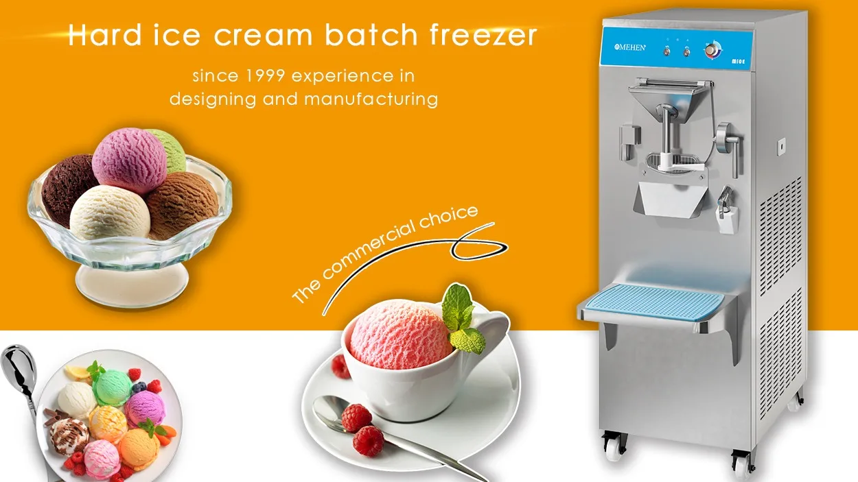 Cheap Price Convenient Motor Ice Cream Machine Gelato Machine For