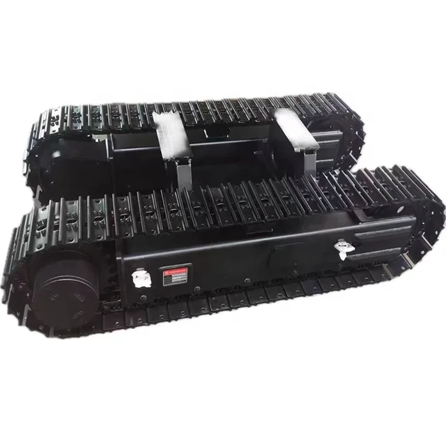 Truck Excavator Undercarriage Parts Tracked Chassis Steel Track Component Spray Painted Construction Machinery