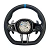 Leather+Paddles+M Stitching+Blue Top Stripe