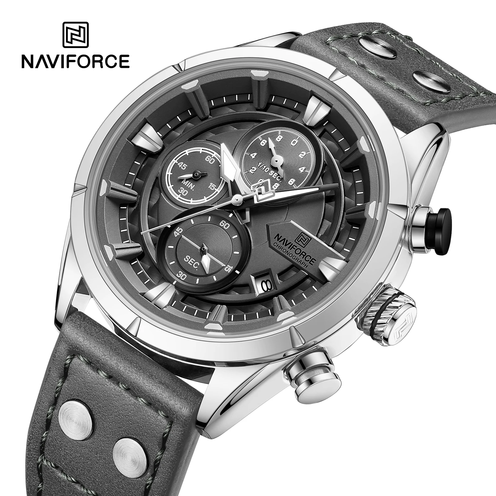 Alibaba.com: NAVIFORCE 8045 Men Watch, waterproof quartz
