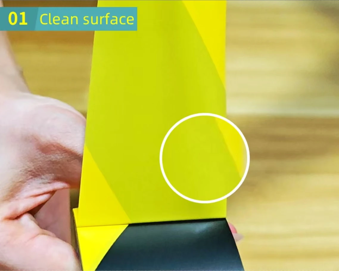 Ruban Adhésif De Sécurité Jaune Et Noir 'Attention' - Rouleau De 10 Mètres En PVC - Pour Chantier, Atelier