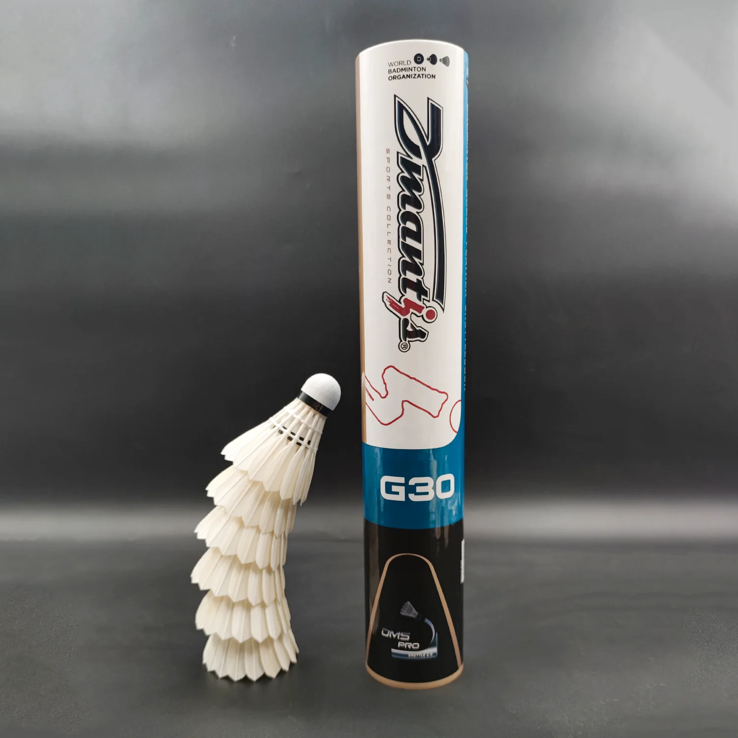 High-durable Goose Feather Badminton Shuttlecock Model G30