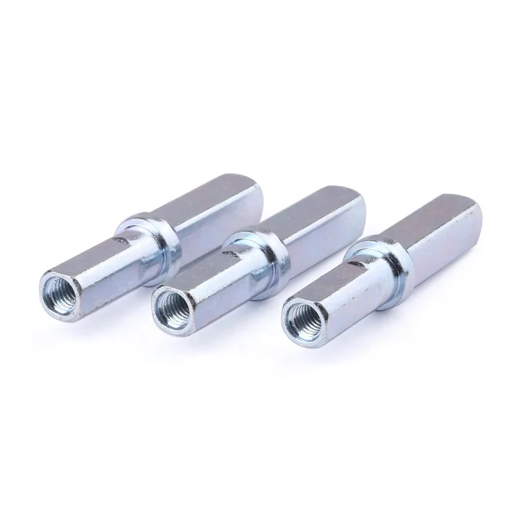 Customization fasteners square screw shaft internal thread door locks and handles for door lock