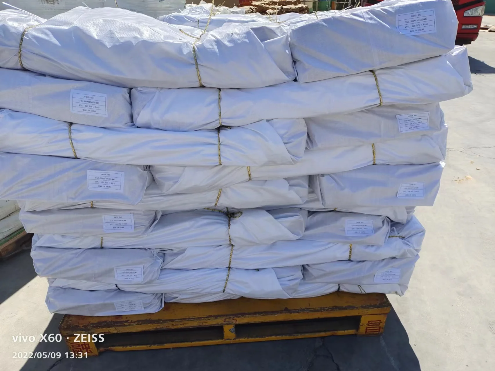 Transparent Custom Print 20kg 25kg Polyethylene Ldpe Valve Bags For