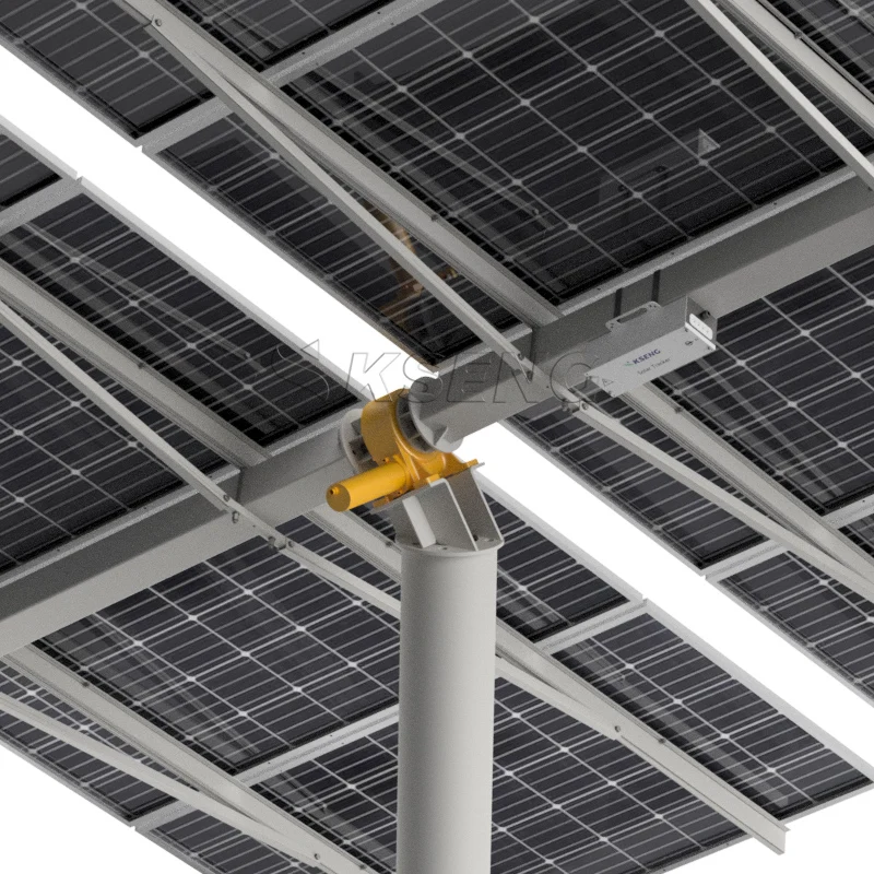 Wholesale Solar Ground Mounting System Solar Single Pole Ground Mounting Brackets Smart PV Tracker System