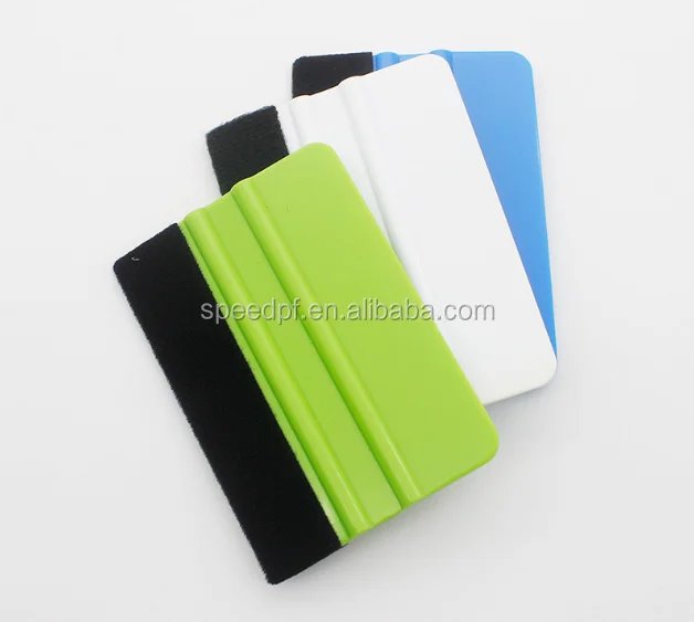 Car Wrap Squeegee with Soft Suede Felt Cutting Tools